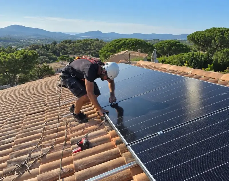 Installateur panneaux solaires Poncin — pose photovoltaïque sur toiture